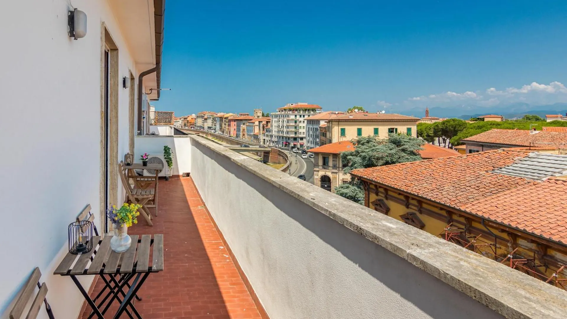 Appartement Attico Terrazza Vista Panoramica Lungarni Pisani 0*, Pise
